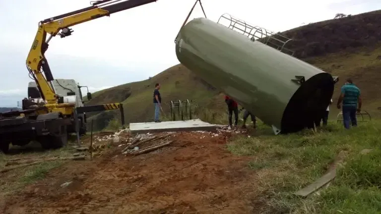 Obra de infraestrututa - Guaratinguetá/SP